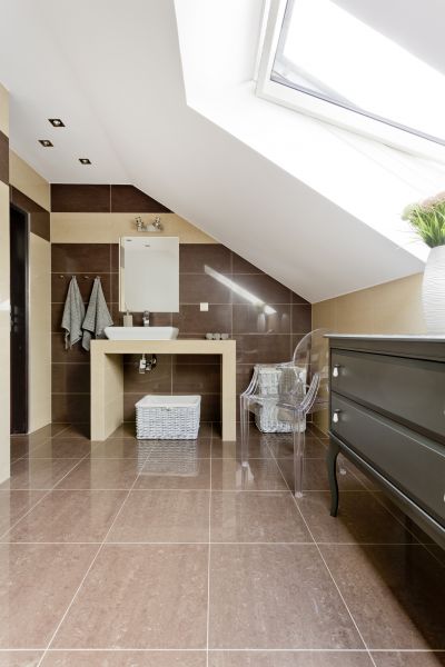 Attic Bathroom Installation in Allentown